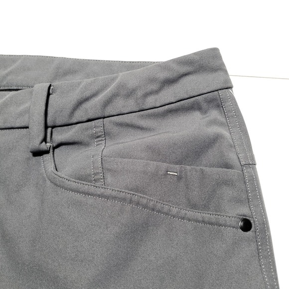 Lululemon Pants Mens 36x33 Gray ABC Chino 5 Pocket - Picture 2 of 8